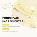 Máscara iluminadora com mudança de cor