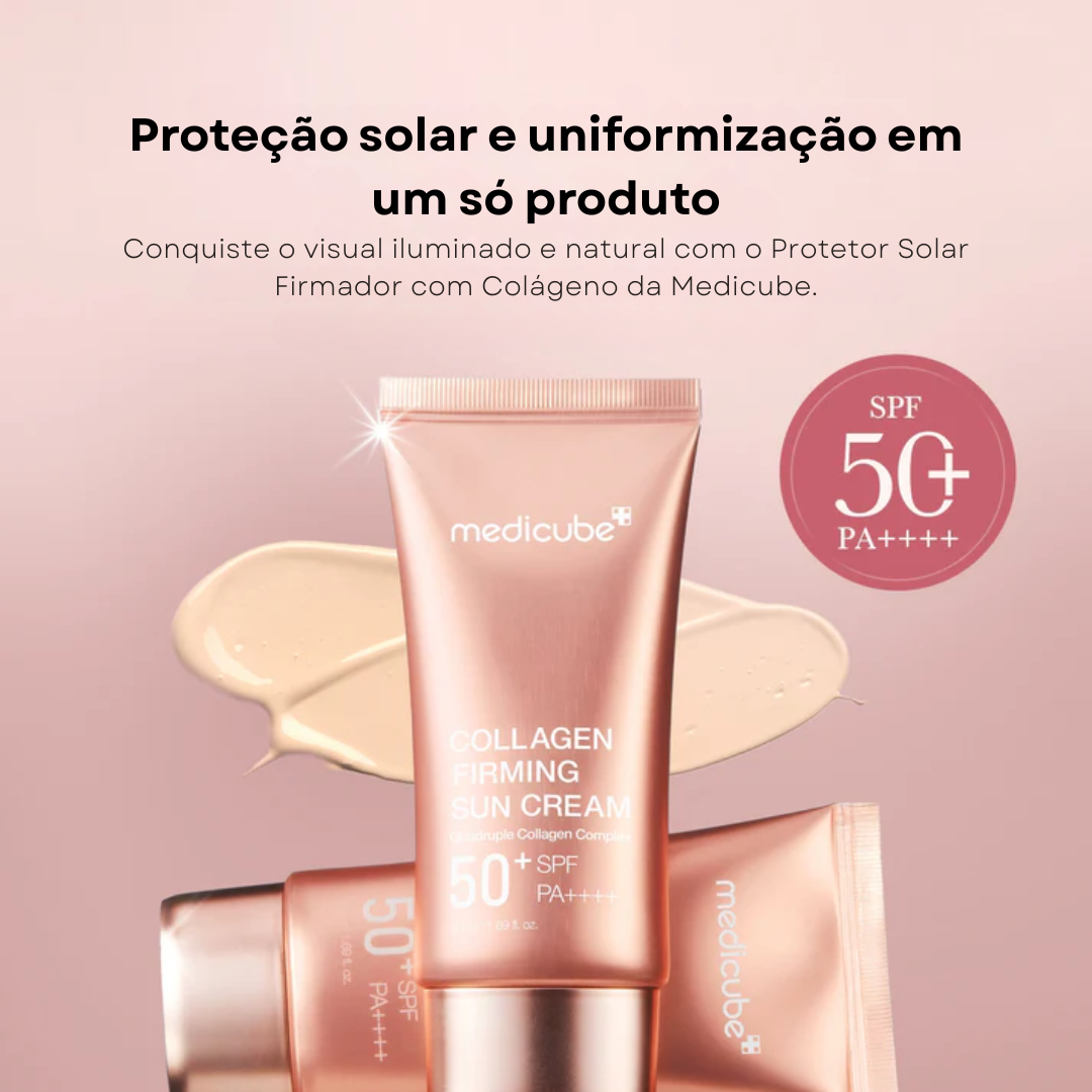 Filtro solar facial com benefícios antissinais