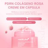Creme Cápsulas de Colágeno Rosa PDRN