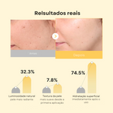 Máscara hidratante e uniformizadora de tom