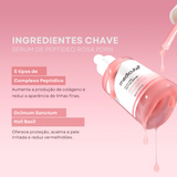 Sérum Rosa PDRN e Peptídeos