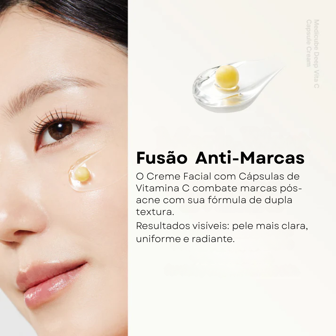 Creme iluminador com textura personalizada Medicube